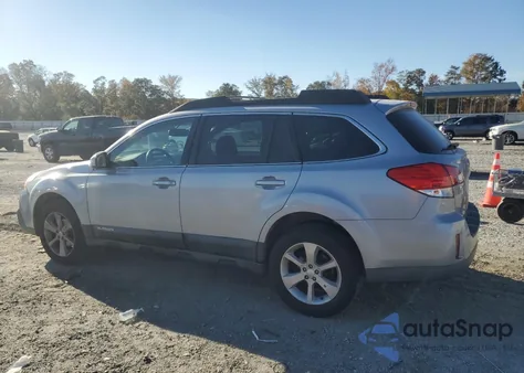 2013 Subaru Outback 2.5I Premium из США, поврежденный, VIN 4S4BRCGCXD3308437